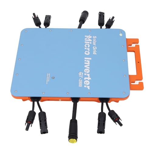 2800W Solar Grid Tie Micro -WLAN -APP -APP -WLAN -APP -WLE -APT -Einsatzwechselrichter mit DC, PV -Eingang für den Schutz der Insel (EU-Stecker 230V) von SEAFRONT
