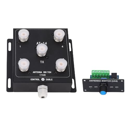4-Wege-Antennenschalter Koaxial Fernbedienungsantennenschalter 1,8-60 MHz 50 OHM 500W PEP SO-239 Stecker Fernbedienungsspannung +12V Unterstützen Sie Mehrere Richtungen. 4-Wege-Antennenschalter Koaxial Fernbedienungsantennenschalter 1,8-60 MHz 50 OHM 500W PEP SO-239 Stecker Fernbedienungsspannung +12V Unterstützen Sie Mehrere Richtungen. von SEAFRONT