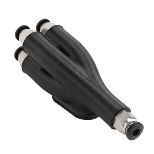 4 in 1 Übertragungsadapter 3D -Drucker -Fütterungsmodul PTFE -Adapter -Materialrohr -Expansionsport für Bambus Lab X1 X1 C P1S P1P von SEAFRONT