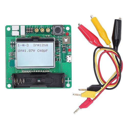 DIY MG328 Transistor Tester Meter LCD Display PCB ESR Induktivität Kapazität Meter Automatische Abschaltung von SEAFRONT
