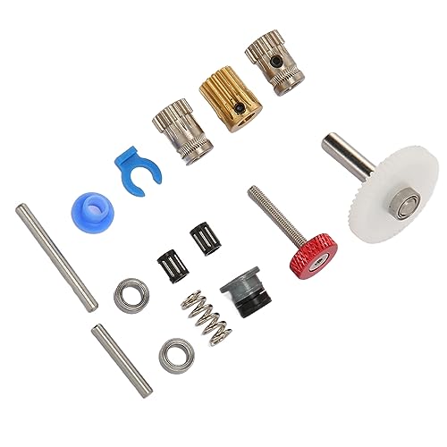 SEAFRONT 3D-Drucker-Extruder Dual Gear Kit, Legierter Stahl, Für 0.1 2.4, PRUSA, Bowden, Sherpa-Extruder, Unisex, Kurzarm, Klassisch, 3D-Drucker-Enthusiasten, Schwarz, 15.5 cm, 32 inches SEAFRONT 3D-Drucker-Extruder Dual Gear Kit, Legierter Stahl, Für 0.1 2.4, PRUSA, Bowden, Sherpa-Extruder, Unisex, Kurzarm, Klassisch, 3D-Drucker-Enthusiasten, Schwarz, 15.5 cm, 32 inches von SEAFRONT