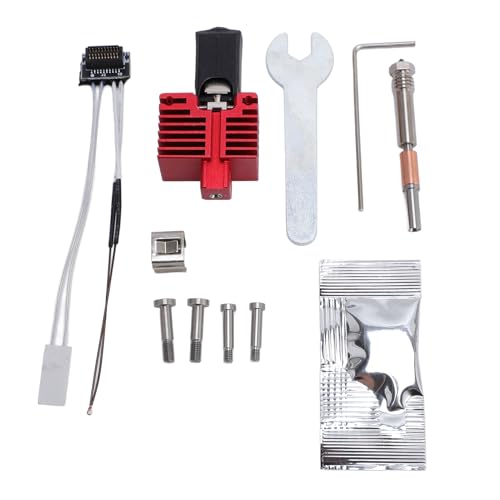 Extruder Hotend Kit 0,4 Mm Gehärteter Stahldüse für Labor -P1P -P1s mit Druckgeschwindigkeit 60W Keramikheizung Thermistor Draht Heißendfilament 1,75+0,15 Mm von SEAFRONT