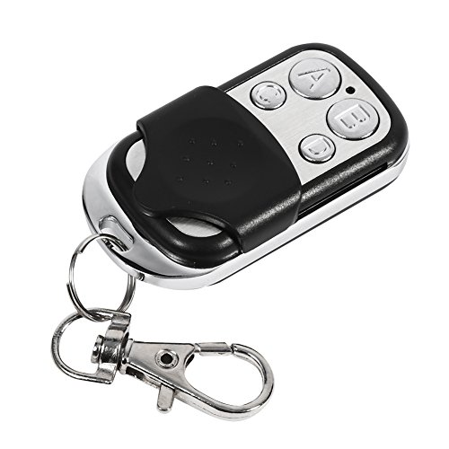 2-Tasten Gehäuse Fernbedienung, Universal Klonen Drahtlose Alarm Schlüsselanhänger Auto Garage Autoschlüssel Hülle Tür Tor Öffner Schlüsselgehäuse 433 MHz von SEAFRONT