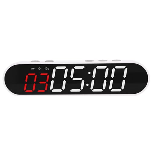 Fitnessstudio Timer Taktintervall Fitness Timer Stoppuhr Magnet Workout Sport Takt Einstellbares Volumen Fernbedienung von SEAFRONT