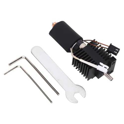 Integriertes Hotend -Kit Unterstützt Hochgeschwindigkeitsdruck Gleichmäßige Erwärmung für K2 Plus 3D -Drucker mit TI -Legierungsdüse Kupferlegierung Wärmeblock 0,4 Mm Gehärteter von SEAFRONT