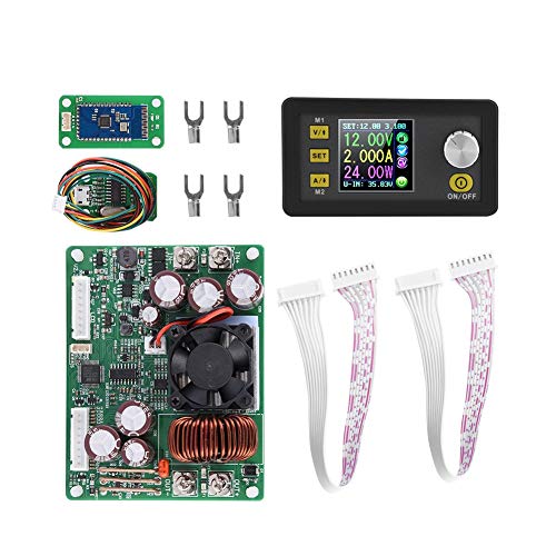 Konstantspannungs Buck Converter, Programmierbares Buck Netzteil Modul (DC 6-60 V ~ 0-50 V), 1,44-Zoll Farb LCD Anzeige (DPS5020-USB-BT) von SEAFRONT