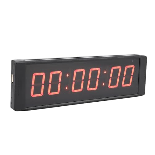 LED Race Timer Portable Wall Clock 6 -Ziffer Running Event Fitnessstudio Timer für Countdown Count Up Up 12/24 Stunden Echtzeitstoppuhr LED Race Timer Portable Wall Clock 6 -Ziffer Running Event Fitnessstudio Timer für Countdown Count Up Up 12/24 Stunden Echtzeitstoppuhr von SEAFRONT