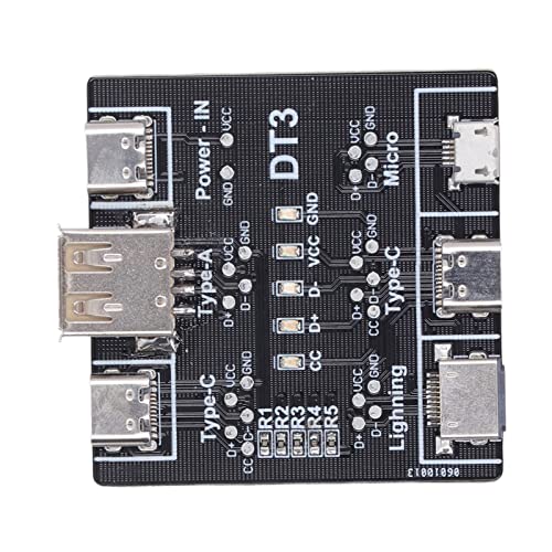 PCB USB 3 X Typ C 1 X für Datenkabel-Erkennungsplatine USB-Kabeltester IOS 1 X Micro-Datenkabel-Erkennungsplatine 50 X 50 Mm / 1,97 X 1,97 Zoll Empfindlicher, Präziser PCB USB 3 X Typ C 1 X für Datenkabel-Erkennungsplatine USB-Kabeltester IOS 1 X Micro-Datenkabel-Erkennungsplatine 50 X 50 Mm / 1,97 X 1,97 Zoll Empfindlicher, Präziser von SEAFRONT
