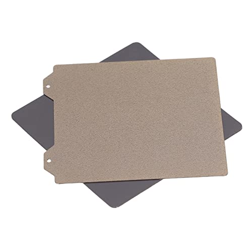 Pulverlackierter PEI-Federstahl. PEI-Magnetbauplatte Federstahl. 120 X 120 mm. Federstahl-Bauplatte für Magnetische Bauplatte. 3D-Drucker-Zubehör. Federstahl von SEAFRONT