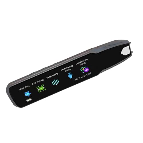 Scan -Übersetzungsstift mit 3.69in Bildschirm ABS Smart Pen Übersetzer USB -Schnittstelle 2 Wege Textübersetzer Stift für Geschäftsreisen von SEAFRONT