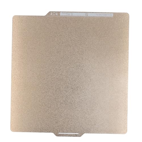 Starker Adhäsion 3D -Drucker Pei Build -Platte 0,8 Mm Dickes Doppelseitiges Druckbett für X1, X1C, P1P, P1s mit Seidenabtasteten ID -Code von SEAFRONT