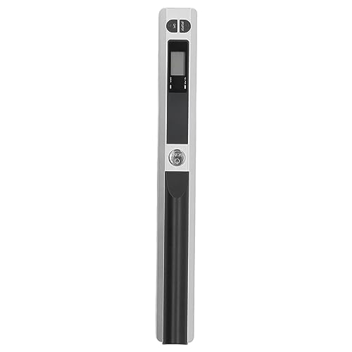 Tragbarer Dokumentenscanner Handheld A4 Bildfoto -Quittungsscanner mit 3 Auflösungsmodi Mobile Scanner für Business Office Library (Silver) von SEAFRONT