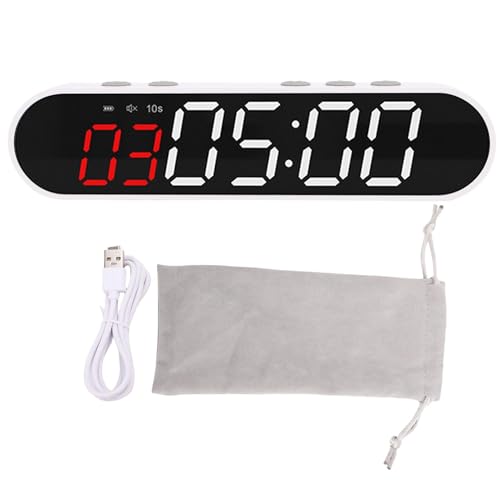 Tragbarer Times Timer Taktintervall Fitness Timer Digital Magnet Workout Sport Takt Einstellbares Volumenstoppuhr Tragbarer Times Timer Taktintervall Fitness Timer Digital Magnet Workout Sport Takt Einstellbares Volumenstoppuhr von SEAFRONT