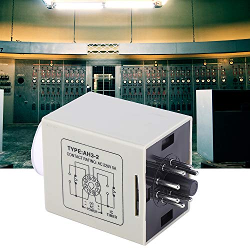 Zeitschaltuhr, AH3-2 Zeitrelais, Mini Delay Controller Timer AC 220V für Automatische Steuerung mit 8 Pins (30S) von SEAFRONT