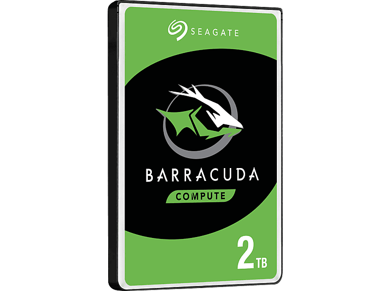 SEAGATE BarraCuda Festplatte Retail, 2 TB HDD SATA 6 Gbps, 2,5 Zoll, intern von SEAGATE