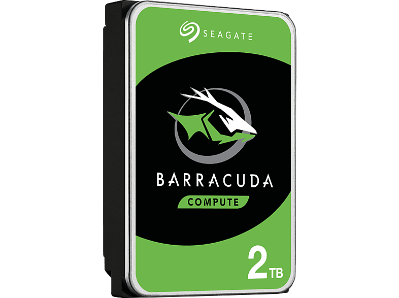 SEAGATE BarraCuda Festplatte Retail, 2 TB HDD SATA 6 Gbps, 3,5 Zoll, intern von SEAGATE