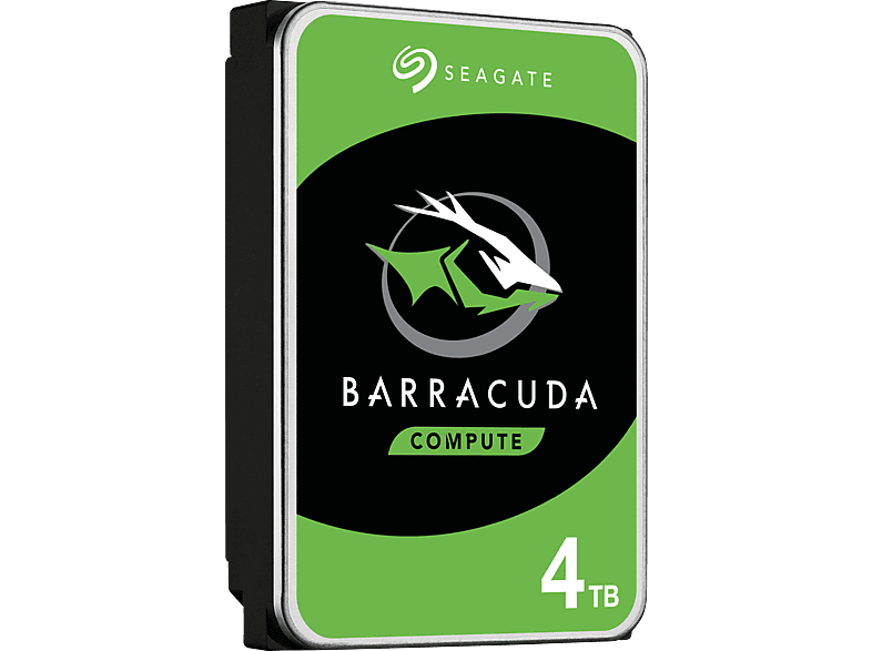SEAGATE BarraCuda Festplatte Retail, 4 TB HDD SATA 6 Gbps, 3,5 Zoll, intern von SEAGATE