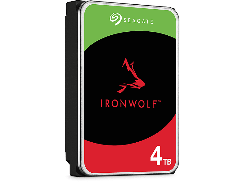 SEAGATE IronWolf NAS Festplatte, 4 TB HDD SATA 6 Gbps, 3,5 Zoll, intern von SEAGATE