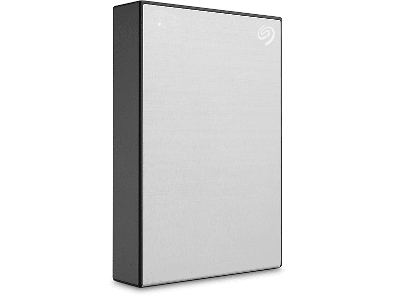 SEAGATE One Touch mit Passwort Festplatte, 4 TB HDD, 2,5 Zoll, extern, Silber von SEAGATE