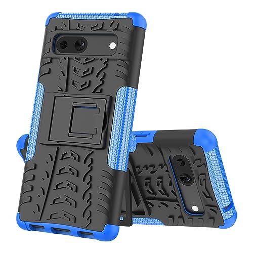 SEAHAI Hülle für Google Pixel 7A, Militärstandard Strapazierfähig Robust Handyhülle Outdoor Stoßfest Handy Case Schutzhülle mit Stabilem Ständer - Blau von SEAHAI