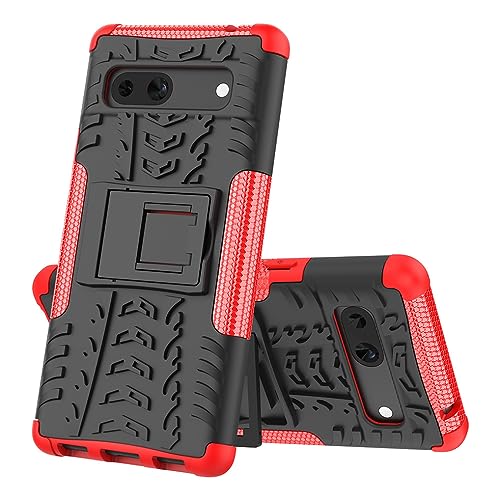 SEAHAI Hülle für Google Pixel 7A, Militärstandard Strapazierfähig Robust Handyhülle Outdoor Stoßfest Handy Case Schutzhülle mit Stabilem Ständer - Rot SEAHAI Hülle für Google Pixel 7A, Militärstandard Strapazierfähig Robust Handyhülle Outdoor Stoßfest Handy Case Schutzhülle mit Stabilem Ständer - Rot von SEAHAI