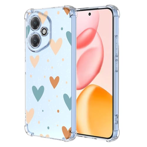 SEAHAI Hülle für Honor 400 5G, Bunte Schön Blumen Ultra Dünn Transparent Handyhülle Weich Silikon TPU Bumper Stoßfest Case Schutzhülle - Liebesherz SEAHAI Hülle für Honor 400 5G, Bunte Schön Blumen Ultra Dünn Transparent Handyhülle Weich Silikon TPU Bumper Stoßfest Case Schutzhülle - Liebesherz von SEAHAI
