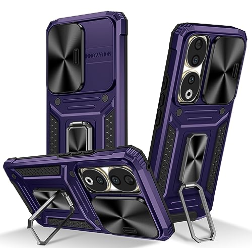 SEAHAI Hülle für Honor 90 5G, Militär Robust Handyhülle Stoßfest Silikon TPU + PC Handy Case Schutzhülle mit Kameraschutz und Stabilem Faltbar Ständer - Lila SEAHAI Hülle für Honor 90 5G, Militär Robust Handyhülle Stoßfest Silikon TPU + PC Handy Case Schutzhülle mit Kameraschutz und Stabilem Faltbar Ständer - Lila von SEAHAI