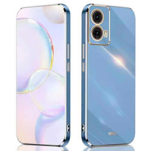 SEAHAI Hülle für Motorola Moto G85 5G, Galvanik Phnom Penh Design Ultra Dünn Glänzend Weich Silikon TPU Stoßfest Handyhülle Cover Flexibel Handytasche Schutzhülle, Blau SEAHAI Hülle für Motorola Moto G85 5G, Galvanik Phnom Penh Design Ultra Dünn Glänzend Weich Silikon TPU Stoßfest Handyhülle Cover Flexibel Handytasche Schutzhülle, Blau von SEAHAI
