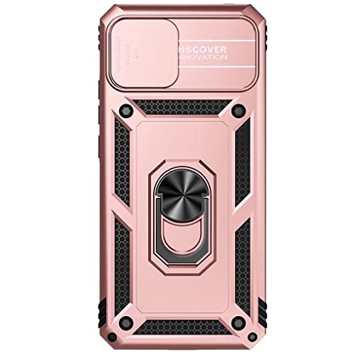 SEAHAI Hülle für OnePlus Nord CE 3 Lite 5G, Militär Robust Handyhülle Outdoor Stoßfest Silikon TPU + PC Handy Case Schutzhülle mit Kameraschutz und 360 Grad Ring Ständer - Roségold SEAHAI Hülle für OnePlus Nord CE 3 Lite 5G, Militär Robust Handyhülle Outdoor Stoßfest Silikon TPU + PC Handy Case Schutzhülle mit Kameraschutz und 360 Grad Ring Ständer - Roségold von SEAHAI