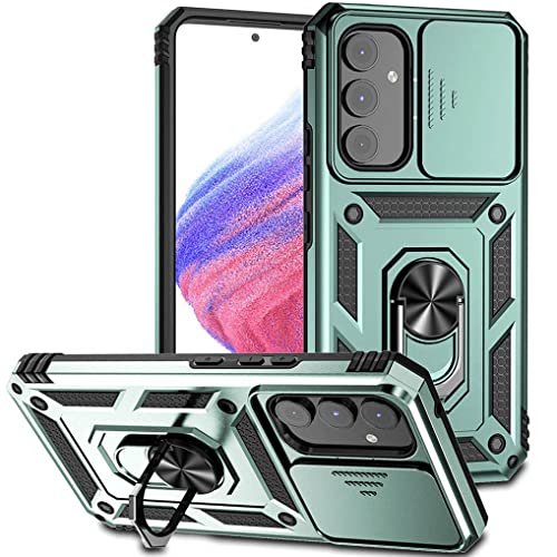 SEAHAI Hülle für Samsung Galaxy A14 5G, Militär Robust Handyhülle Outdoor Stoßfest Silikon TPU + PC Handy Case Schutzhülle mit Kameraschutz und 360 Grad Ring Ständer - Grün SEAHAI Hülle für Samsung Galaxy A14 5G, Militär Robust Handyhülle Outdoor Stoßfest Silikon TPU + PC Handy Case Schutzhülle mit Kameraschutz und 360 Grad Ring Ständer - Grün von SEAHAI