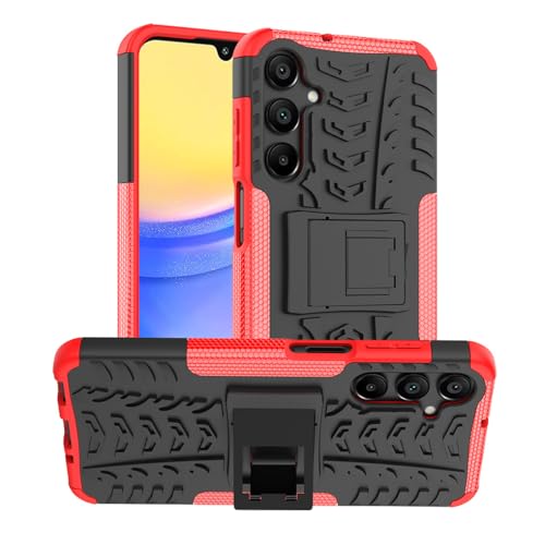 SEAHAI Hülle für Samsung Galaxy A16 5G/4G, Militärstandard Strapazierfähig Robust Handyhülle Outdoor Stoßfest Handy Case Schutzhülle mit Stabilem Ständer - Rot SEAHAI Hülle für Samsung Galaxy A16 5G/4G, Militärstandard Strapazierfähig Robust Handyhülle Outdoor Stoßfest Handy Case Schutzhülle mit Stabilem Ständer - Rot von SEAHAI