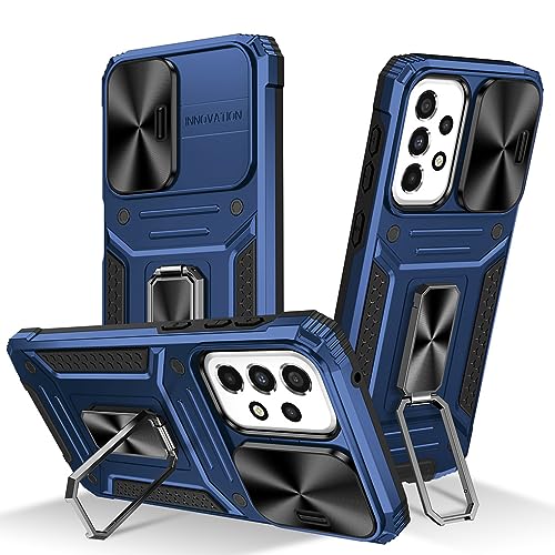 SEAHAI Hülle für Samsung Galaxy A23 5G / M13 / M23, Militär Robust Handyhülle Stoßfest Silikon TPU + PC Handy Case Schutzhülle mit Kameraschutz und Stabilem Faltbar Ständer - Blau SEAHAI Hülle für Samsung Galaxy A23 5G / M13 / M23, Militär Robust Handyhülle Stoßfest Silikon TPU + PC Handy Case Schutzhülle mit Kameraschutz und Stabilem Faltbar Ständer - Blau von SEAHAI