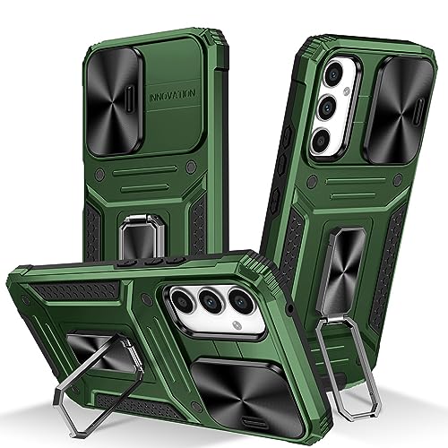 SEAHAI Hülle für Samsung Galaxy A54 5G, Militär Robust Handyhülle Stoßfest Silikon TPU + PC Handy Case Schutzhülle mit Kameraschutz und Stabilem Faltbar Ständer - Grün SEAHAI Hülle für Samsung Galaxy A54 5G, Militär Robust Handyhülle Stoßfest Silikon TPU + PC Handy Case Schutzhülle mit Kameraschutz und Stabilem Faltbar Ständer - Grün von SEAHAI