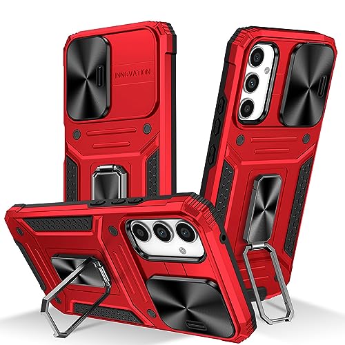 SEAHAI Hülle für Samsung Galaxy A54 5G, Militär Robust Handyhülle Stoßfest Silikon TPU + PC Handy Case Schutzhülle mit Kameraschutz und Stabilem Faltbar Ständer - Rot SEAHAI Hülle für Samsung Galaxy A54 5G, Militär Robust Handyhülle Stoßfest Silikon TPU + PC Handy Case Schutzhülle mit Kameraschutz und Stabilem Faltbar Ständer - Rot von SEAHAI