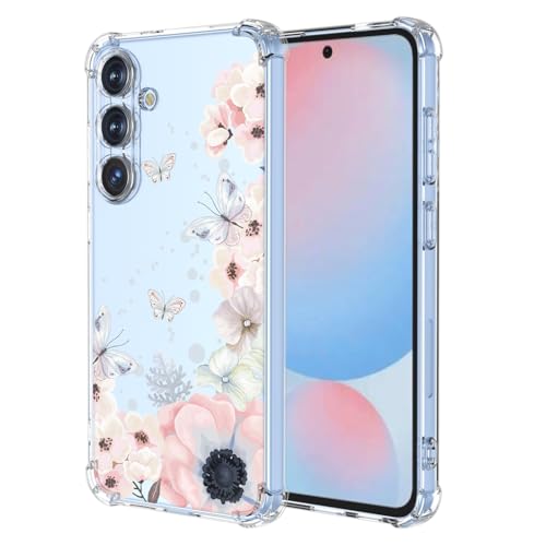 SEAHAI Hülle für Samsung Galaxy A56 5G, Bunte Schön Blumen Ultra Dünn Transparent Handyhülle Weich Silikon TPU Bumper Stoßfest Case Schutzhülle - Kamelie SEAHAI Hülle für Samsung Galaxy A56 5G, Bunte Schön Blumen Ultra Dünn Transparent Handyhülle Weich Silikon TPU Bumper Stoßfest Case Schutzhülle - Kamelie von SEAHAI