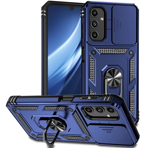 SEAHAI Hülle für Samsung Galaxy A56 5G, Militär Robust Handyhülle Outdoor Stoßfest Silikon TPU + PC Handy Case Schutzhülle mit Kameraschutz und 360 Grad Ring Ständer - Blau SEAHAI Hülle für Samsung Galaxy A56 5G, Militär Robust Handyhülle Outdoor Stoßfest Silikon TPU + PC Handy Case Schutzhülle mit Kameraschutz und 360 Grad Ring Ständer - Blau von SEAHAI