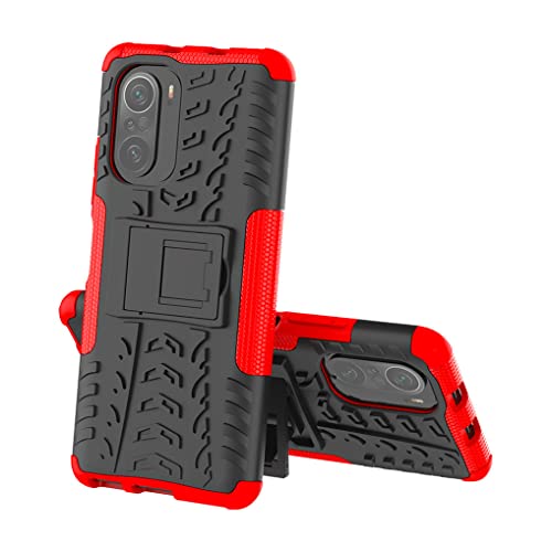 SEAHAI Hülle für Xiaomi Poco F3/Xiaomi Mi 11i 5G, Militärstandard Strapazierfähig Robust Handyhülle Outdoor Stoßfest Handy Case Schutzhülle mit Stabilem Ständer für Xiaomi Poco F3 - Rot SEAHAI Hülle für Xiaomi Poco F3/Xiaomi Mi 11i 5G, Militärstandard Strapazierfähig Robust Handyhülle Outdoor Stoßfest Handy Case Schutzhülle mit Stabilem Ständer für Xiaomi Poco F3 - Rot von SEAHAI