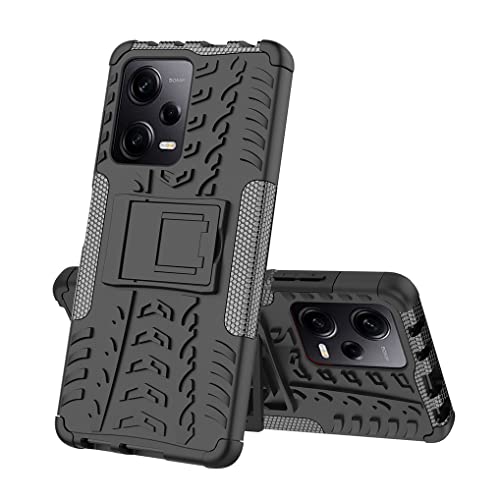 SEAHAI Hülle für Xiaomi Redmi Note 12 Pro+ Plus 5G, Militärstandard Strapazierfähig Robust Handyhülle Outdoor Stoßfest Handy Case Schutzhülle mit Stabilem Ständer - Schwarz SEAHAI Hülle für Xiaomi Redmi Note 12 Pro+ Plus 5G, Militärstandard Strapazierfähig Robust Handyhülle Outdoor Stoßfest Handy Case Schutzhülle mit Stabilem Ständer - Schwarz von SEAHAI