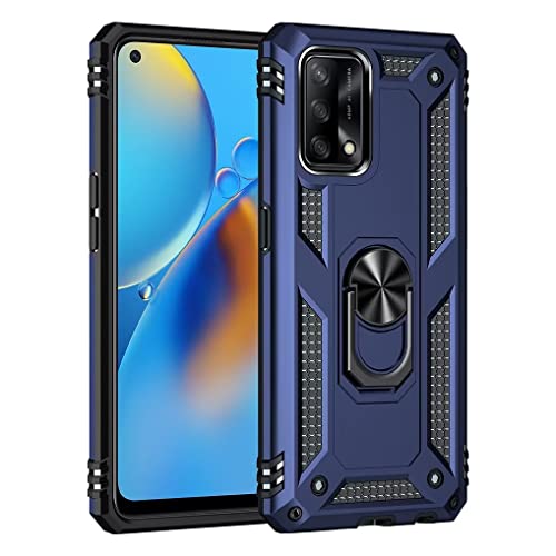 SEAHAI Hülle für Xiaomi Redmi Note 12 Pro 5G / Poco X5 Pro 5G, Militär Strapazierfähig Robust Handyhülle Outdoor Stoßfest Silikon TPU + PC Handy Case Schutzhülle mit 360 Grad Ring Ständer - Blau von SEAHAI