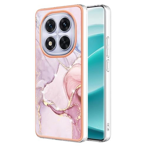 SEAHAI Hülle für Xiaomi Redmi Note 14 Pro+ Plus 5G, Bunte Muster Ultra Dünn Glänzend Weich Silikon TPU Stoßfest Handyhülle Cover Flexibel Handytasche Schutzhülle - Roségold SEAHAI Hülle für Xiaomi Redmi Note 14 Pro+ Plus 5G, Bunte Muster Ultra Dünn Glänzend Weich Silikon TPU Stoßfest Handyhülle Cover Flexibel Handytasche Schutzhülle - Roségold von SEAHAI