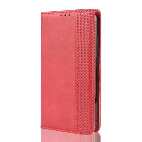 SEAHAI Leder Folio Hülle für CMF Phone 2 Pro Klapphülle, Flip Brieftasche Tasche mit Kartensteckplätzen, Premium PU Lederhülle Handyhülle Schutzhülle - Rot SEAHAI Leder Folio Hülle für CMF Phone 2 Pro Klapphülle, Flip Brieftasche Tasche mit Kartensteckplätzen, Premium PU Lederhülle Handyhülle Schutzhülle - Rot von SEAHAI