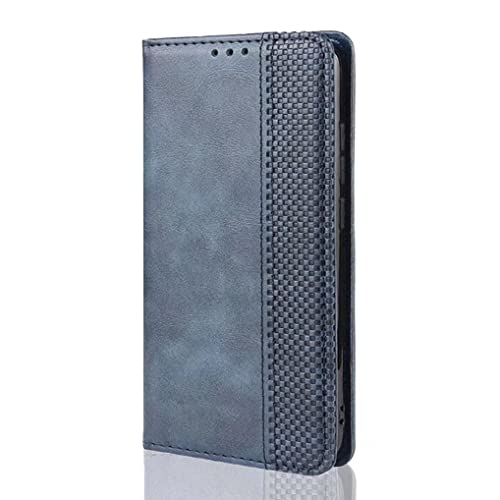 SEAHAI Leder Folio Hülle für Nokia C22 Klapphülle, Flip Brieftasche Tasche mit Kartensteckplätzen, Premium PU Lederhülle Handyhülle Schutzhülle - Blau von SEAHAI