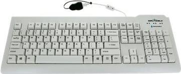 Seal Shielt Silver Seal Tastatur USB SSWKSV208DE weiss 100 Prozent wasserdicht und staubdicht spühlmaschienentauglich (18.02.2801) von SEAL SHIELD