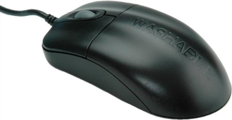Secomp SEAL SHIELD Silver Storm - Maus - optisch - 3 Tasten - verkabelt - USB - Schwarz (18.02.2802) von SEAL SHIELD