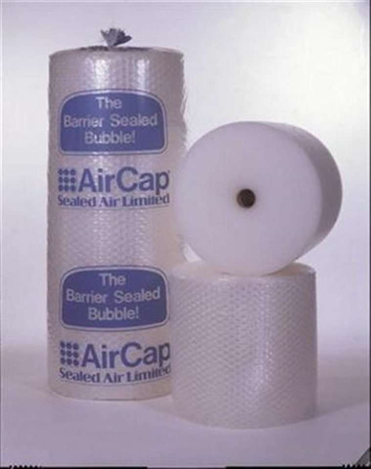 SEALEDAIR Schutzfolie AirCap Luftpolsterfolie Verpackungsfolie Knallfolie 100 cm x 100 m, (1-St), leicht zu verarbeiten von SEALEDAIR
