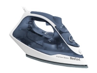 Tefal Express Steam FV2837E0, Trocken- und Dampfbügeleisen, Durilium-Bügelsohle, 1,9 m, 165 g/min, Blau, Grau, Weiß, 35 g/min von SEB