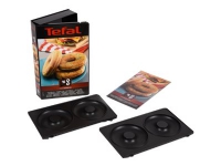 Tefal XA801612, Ersatzteller, Schwarz, Tefal Snack Collection/SnackTime, 242 mm, 155 mm, 44 mm von SEB