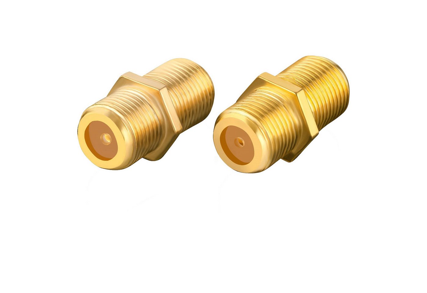 SEBSON SAT Adapter Set - 2x F-Buchse auf F-Buchse, Koaxialkabel Verlängerung TV-Adapter SEBSON SAT Adapter Set - 2x F-Buchse auf F-Buchse, Koaxialkabel Verlängerung TV-Adapter von SEBSON