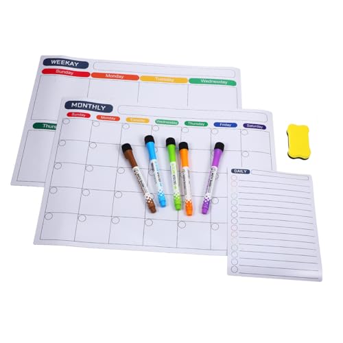 SECFOU 1 Satz Magnetischer Zeitplan Liste Magnete Planke Groß Praktische Trocken Abwischbare Tafel Message Board Magnetische, Trocken Abwischbare Tafel Weicher Magnet Aus Gummi SECFOU 1 Satz Magnetischer Zeitplan Liste Magnete Planke Groß Praktische Trocken Abwischbare Tafel Message Board Magnetische, Trocken Abwischbare Tafel Weicher Magnet Aus Gummi von SECFOU