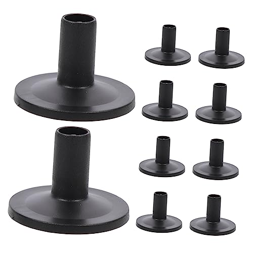SECFOU 10 Teiliges Schlagzeug Zubehör, Becken Dämpfer Pads, Beckengehäuse, Rohr, Schlagzeug Zubehör, Becken Ersatzhülse, Beckenhülsen Ersatz, Geflanschte Beckenhülsen, Schlagzeug SECFOU 10 Teiliges Schlagzeug Zubehör, Becken Dämpfer Pads, Beckengehäuse, Rohr, Schlagzeug Zubehör, Becken Ersatzhülse, Beckenhülsen Ersatz, Geflanschte Beckenhülsen, Schlagzeug von SECFOU